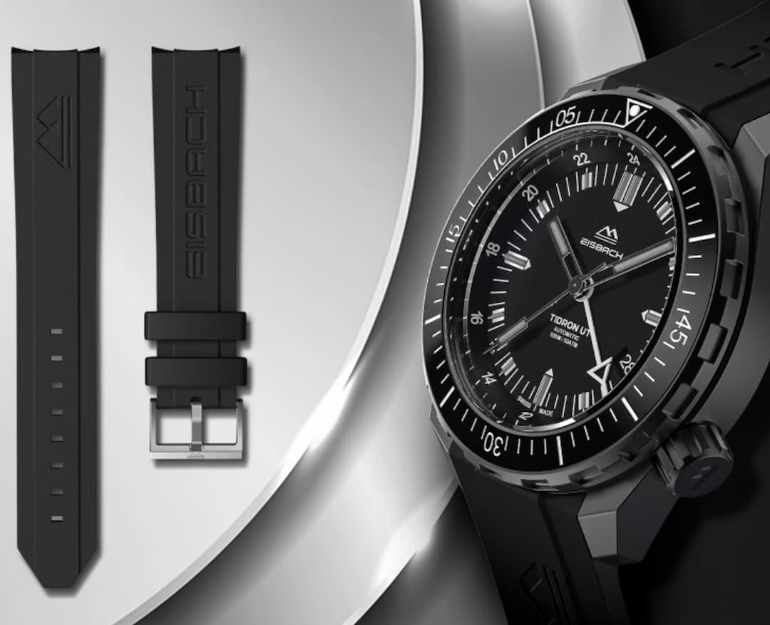 Eisbach Watch Straps - Discover our Collection of FKM Rubber Straps and German Engineered Stainless Steel Bracelets with DLC Coating: Enhance Your Timepiece with Style and Durability