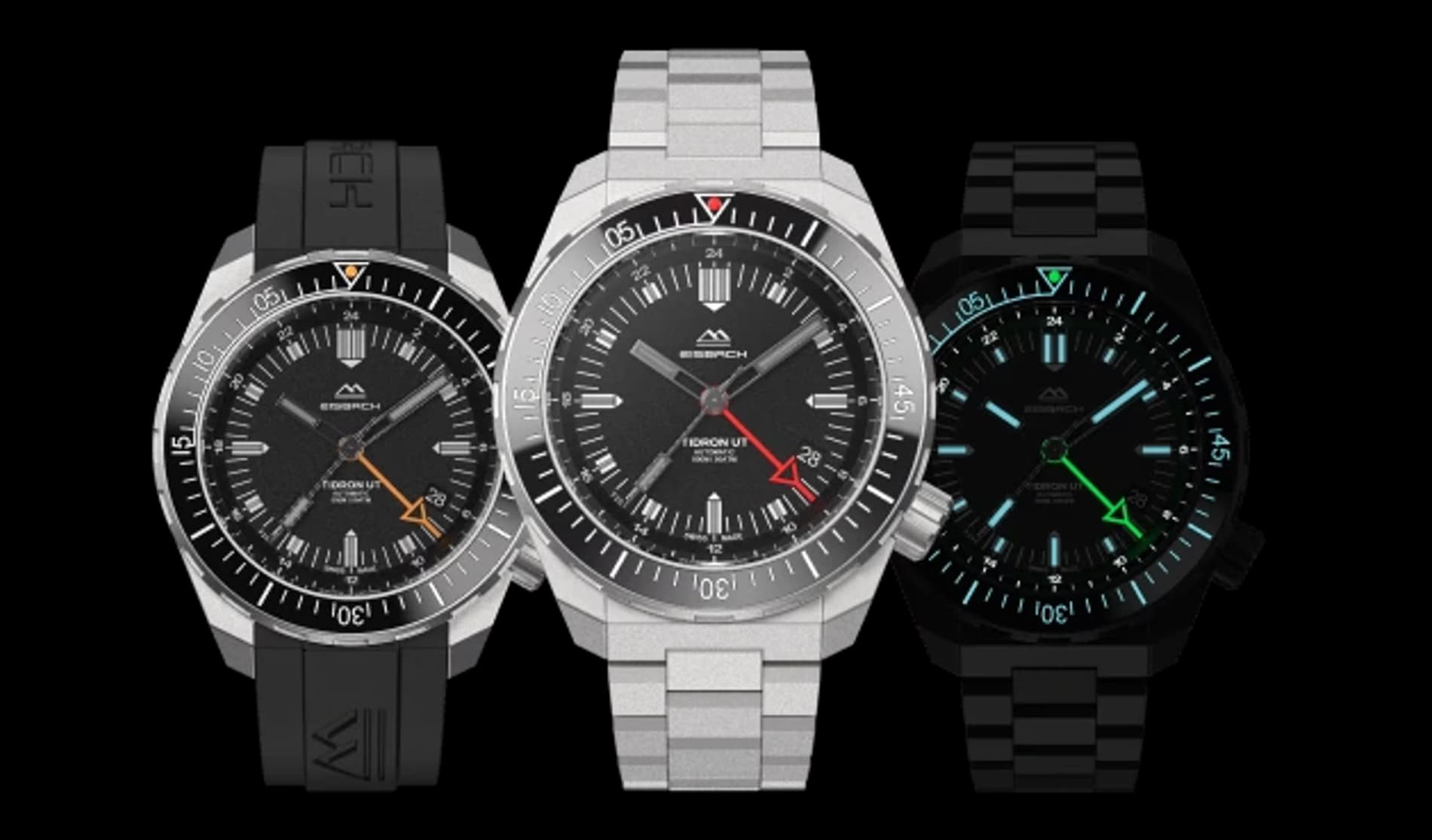 TIDRON UT 360GM-T DIVER Watch
