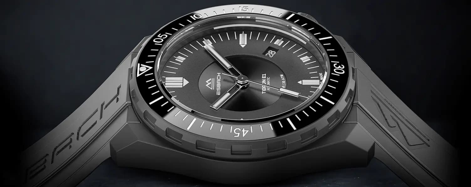 Black Sea Diver Watch black